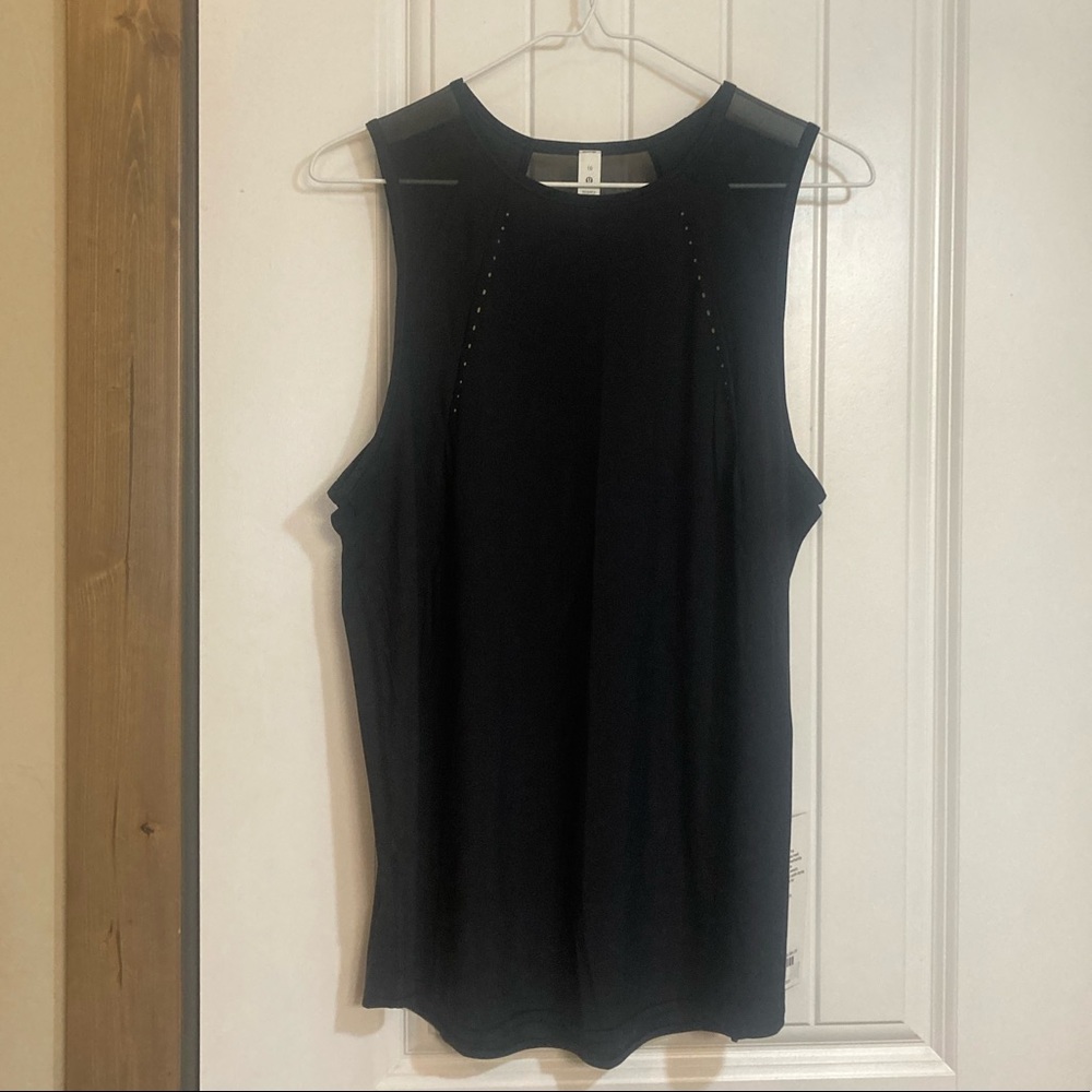 NWT Lululemon Sculpt Tank, black, size 10